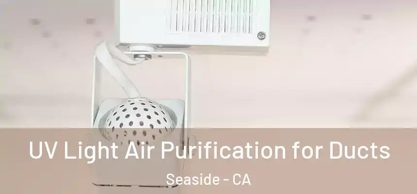  UV Light Air Purification for Ducts Seaside - CA